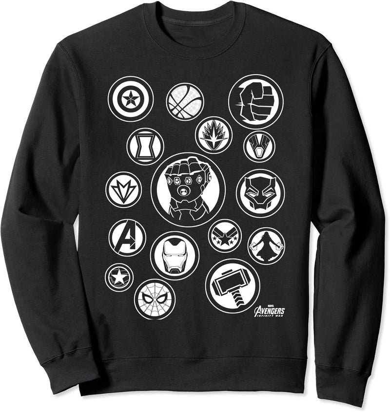 Marvel Avengers: Infinity War Avengers Symbols Sweatshirt