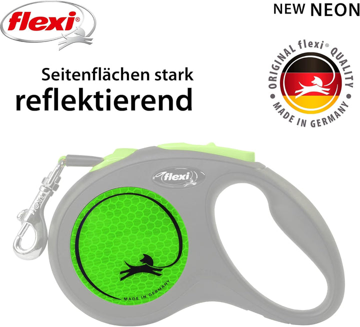 flexi Rollleine New Neon - Grün - S, 4000498032015, Multi multi small, multi small