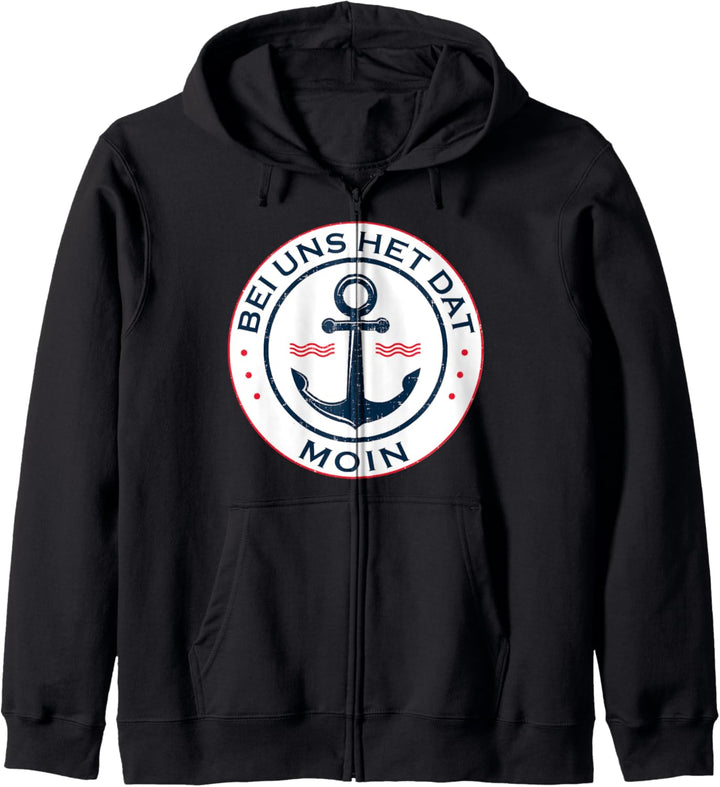 Bei Uns Het Dat Moin Nordsee Heimat Norddeutsche Ostsee Kapuzenjacke