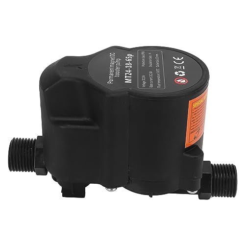 Wasserdruck-Booster-Pumpe, Rotes Kupfer, Dusch-Booster-Pumpe, IP56, DC24V, für Badezimmer (EU-Stecke