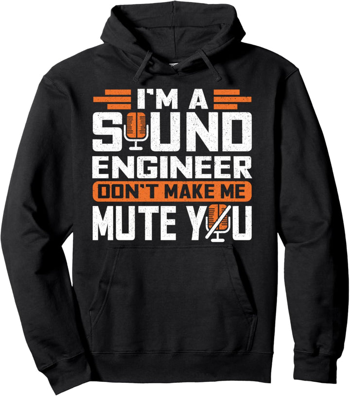 Tontechniker FOH Tonmeister - Sound Audio Engineer Pullover Hoodie