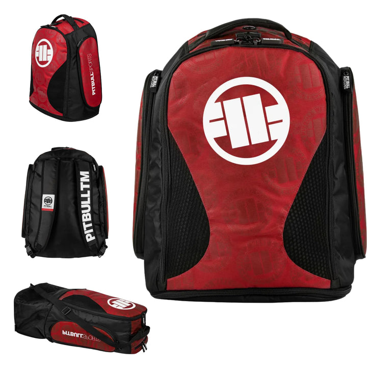 PITBULL Grosser Trainingsrucksack Rucksack Pit Bull West Coast Backpack Trainings-Rucksack Ausklappb