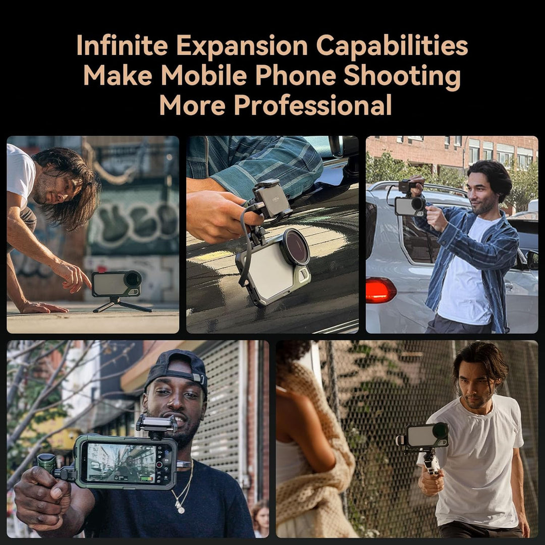 SMALLRIG x Brandon Li Mobiler Videokäfig für iPhone 15 Pro Max Co-Design Edition, Smartphone-Videokä