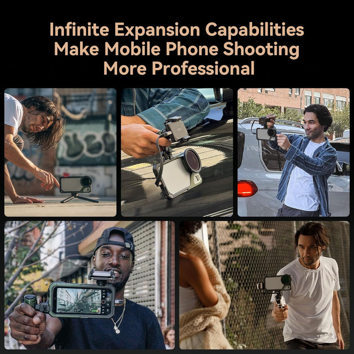 SMALLRIG x Brandon Li Mobiler Videokäfig für iPhone 15 Pro Max Co-Design Edition, Smartphone-Videokä