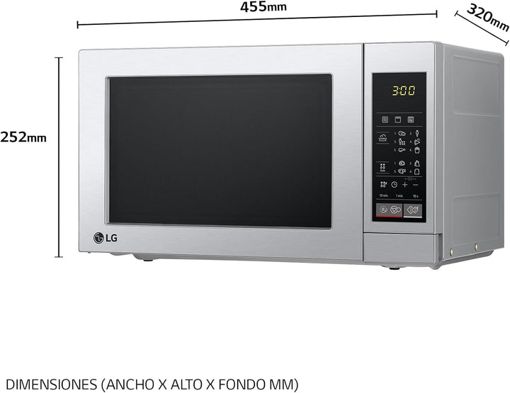 LG MH6044V Mikrowelle mit Grill, 20 Liter, 700 W,