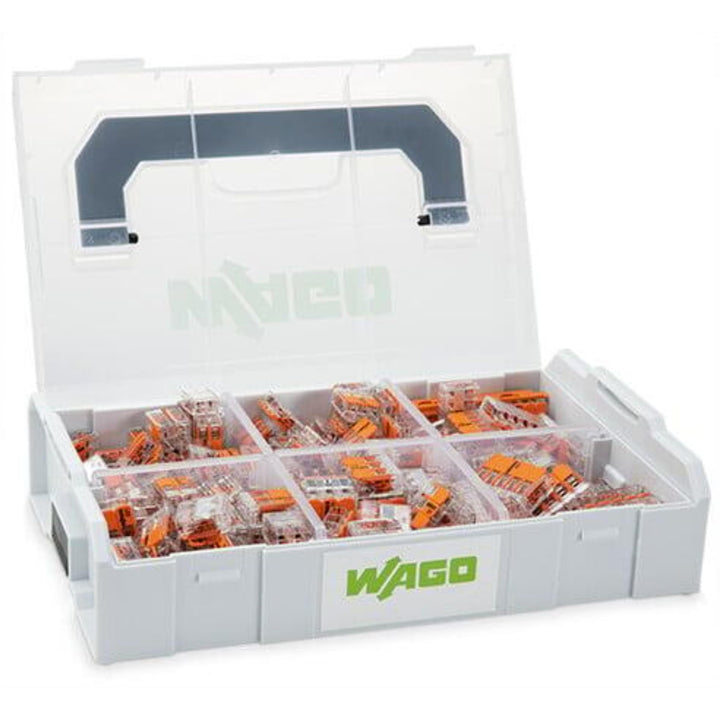 WAGO® Original-Set, L-Boxx Mini, Verbindungsklemmen mit Hebel, Serie 221, 887-957 (236 Teile) 887-95
