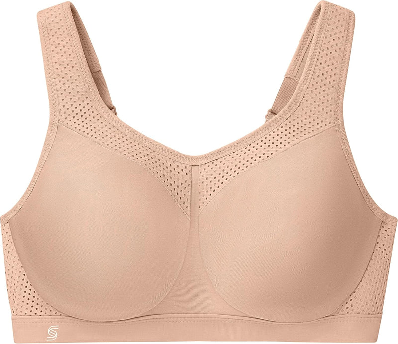 Glamorise Damen Sports Bra 70D Haut, 70D Haut