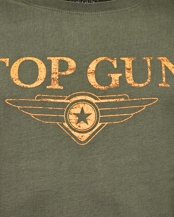 Top Gun Herren Sweater Tg20213005 Olive,L
