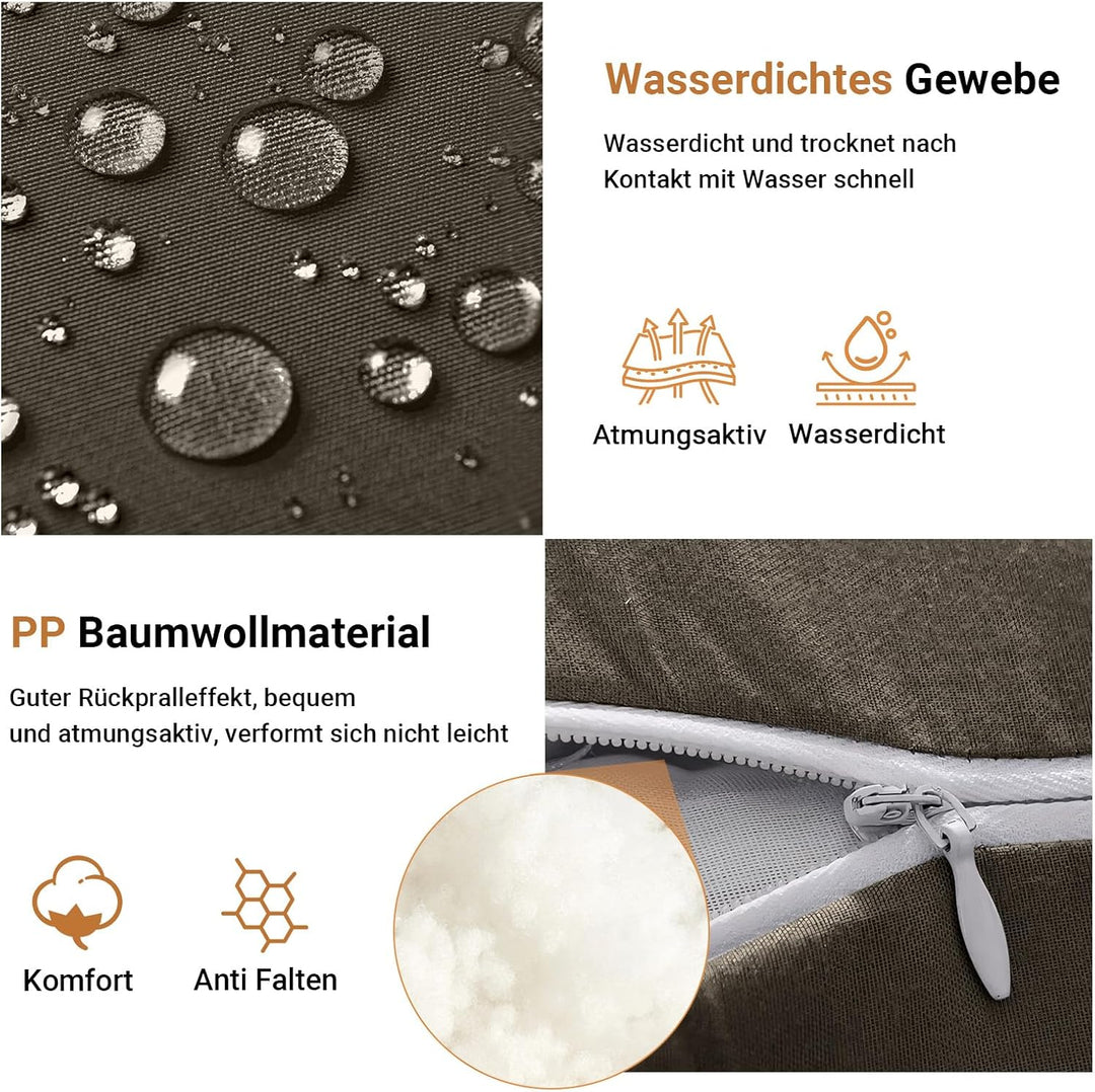 Kissen Hängesessel Schaukelstuhl Outdoor: Modern Hängeschaukel Pad Polyester Sitzkissen Weich Wasser
