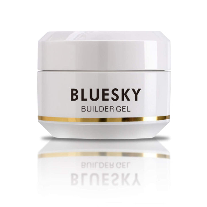 Bluesky Aufbaugel für Nägel und Nagelverlängerungen, Nagelhärter und Nagelreparatur, Soak Off - Klar