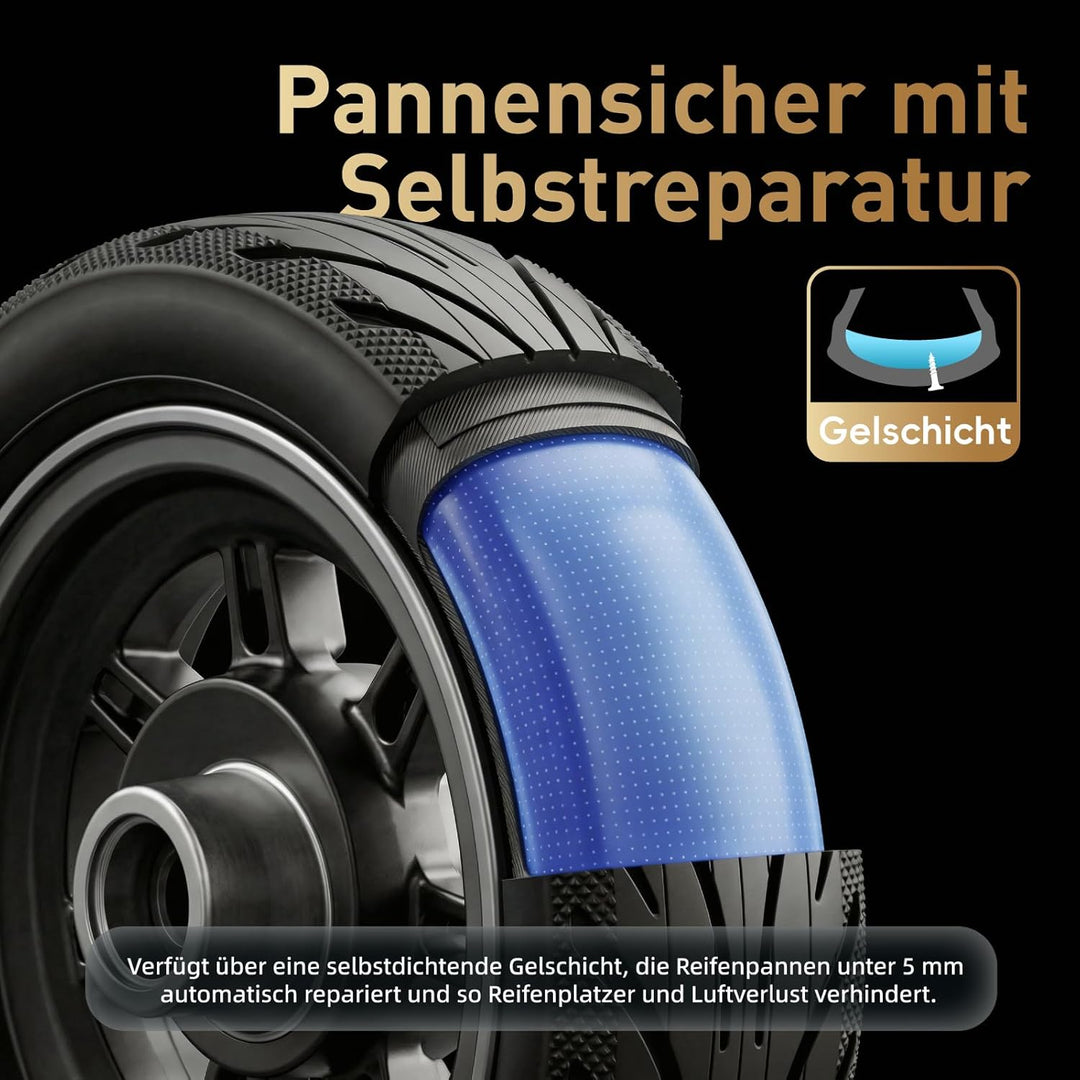 60/65-6,9 Selbstreparierender Reifen für Ninebot Max G2 G2D G2E G65 F3 F3 Pro Elektroroller 10 Zoll