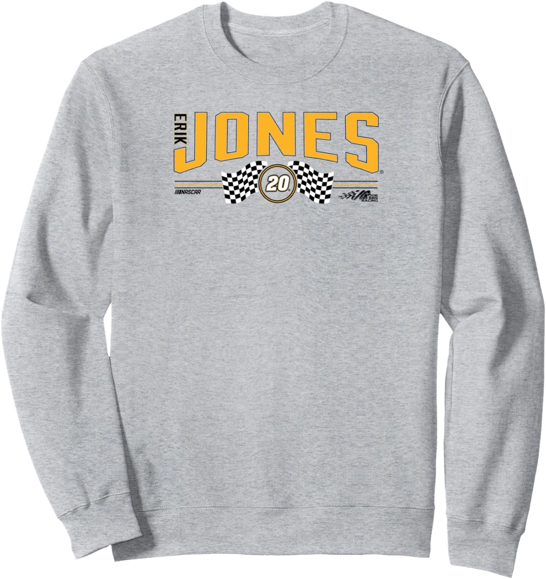 NASCAR - Erik Jones - Racing Flags Sweatshirt