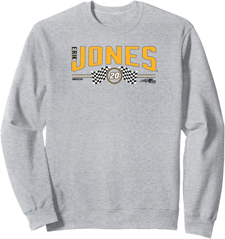 NASCAR - Erik Jones - Racing Flags Sweatshirt