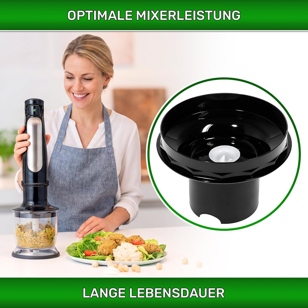Getriebe Deckel für Stabmixer mit Originalcode 7322115434 für den HC 350 ml Behälter für Braun Multi