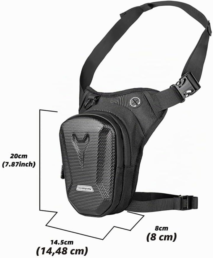 Gutriff Oberschenkeltasche und Beintasche für Herren und Damen, für Laufen, Radfahren, Motorrad, Spo