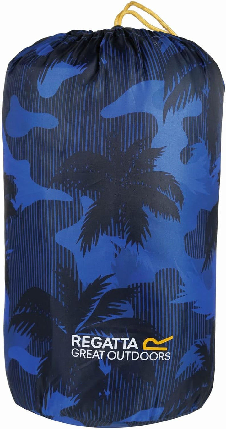 Regatta Maui Kids Schlafsack Jem Einheitsgrösse Oxford Blue Palm Tree, Einheitsgrösse Oxford Blue Pa