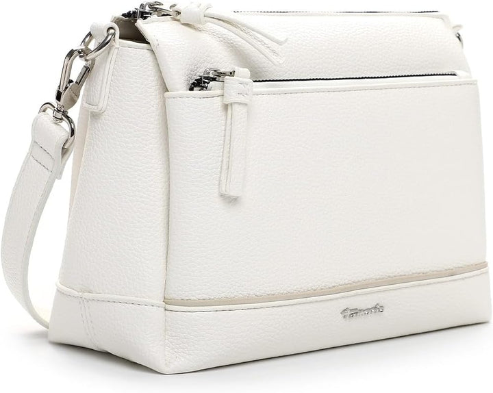 Tamaris Umhängetasche TAS Kennia 34390 Damen Handtaschen Uni Weiss M, Weiss M
