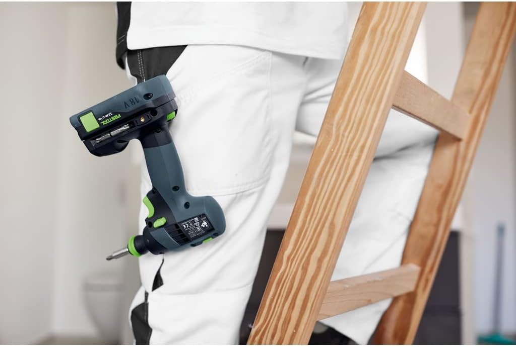 Festool Akku-Bohrschrauber TXS 18-Basic-3,0-18V Akkuschrauber 3,0 Ah | Kompakte Bohrmaschine im Syst