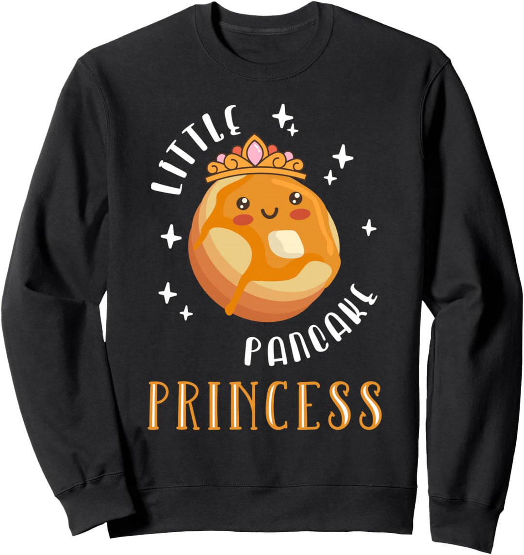 Kleiner Pfannkuchen Prinzessin Pancake Sweatshirt