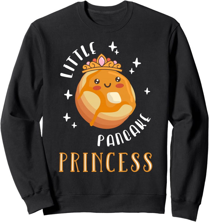 Kleiner Pfannkuchen Prinzessin Pancake Sweatshirt