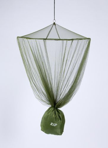 RSP Moskitonetz Travel/Home XXL auch für Doppelbetten - 65 x 300 x 1350 cm - das Orginale (Grün)