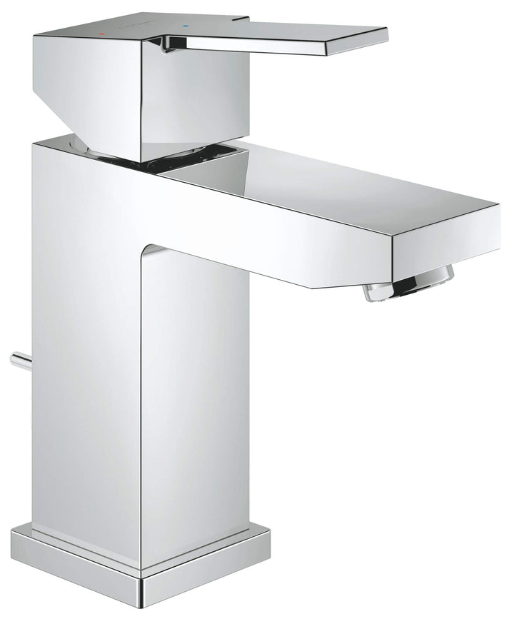 GROHE Sail Cube - Einhand- Waschtischarmatur (wassersparend, Schnell-Montage-System, mit Temperaturb