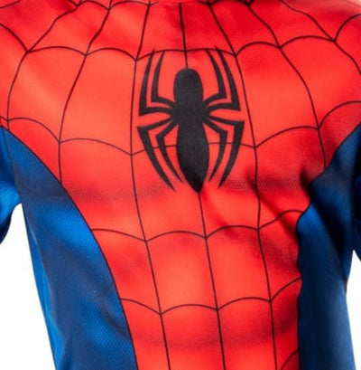 Rubie's Spider-Man-Kostüm für Kinder, Grösse L, Rot / Blau, 7-8 Jahre