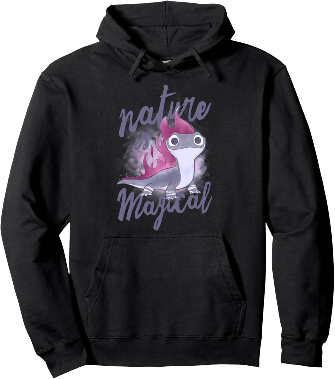 Disney Frozen 2 Bruni The Salamander Nature Is Magic Pullover Hoodie