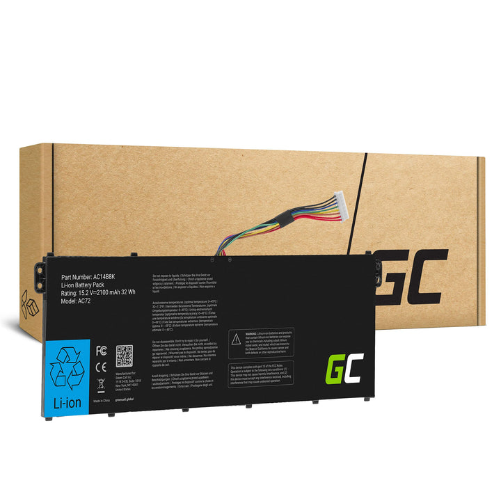 Green Cell® AC14B3K AC14B8K Laptop Akku für Acer Aspire 5 A515 A515-41G A515-51 A515-51G A515-52G A5