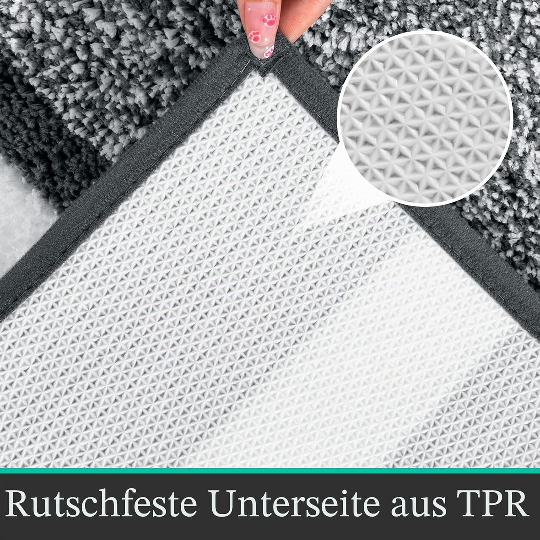 Pauwer Mikrofaser Weichen Badematten &amp; Badteppiche, Gross 60 x 120 cm Flauschige Wasserabsorbierend
