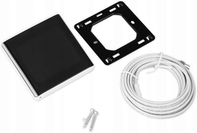 Digitales UP-Thermostat Fussbodenheizung Raumthermostat Touch Heizungsthermostat White BY-17 kein WL