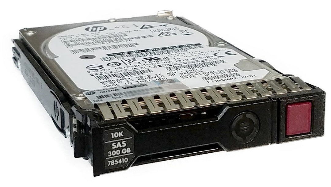 Hewlett Packard Enterprise HPE 300GB 12G SAS 10K 2.5in SC ENT HDD