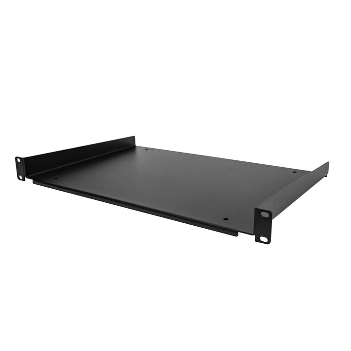 StarTech.com 1HE 19 Zoll Fachboden für netzwerk schrank - Freitragende Rack ablage für Serverschrank
