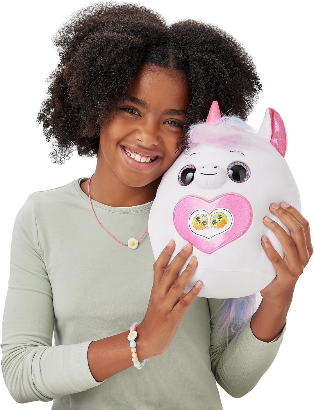 Rainbocorns Eggzania Surprise Mania Peanuts the Elephant - Collectible Plush - Over 20 Surprises Ins