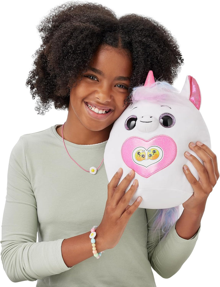 Rainbocorns Eggzania Surprise Mania Peanuts the Elephant - Collectible Plush - Over 20 Surprises Ins