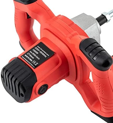 1500W Rührwerk, 6 Stufen Mörtelrührer Rührgerät Mörtelrührer Handmischer Beton Rührer 220V für Werk