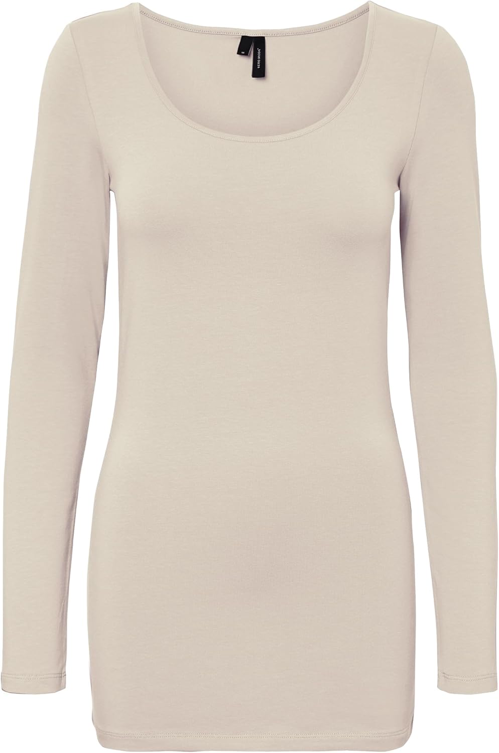 Vero Moda Female Top VMMAXI 2-Pack T-Shirt XS 2er Pack (1x Walnut/1x Pumice Stone), XS 2er Pack (1x