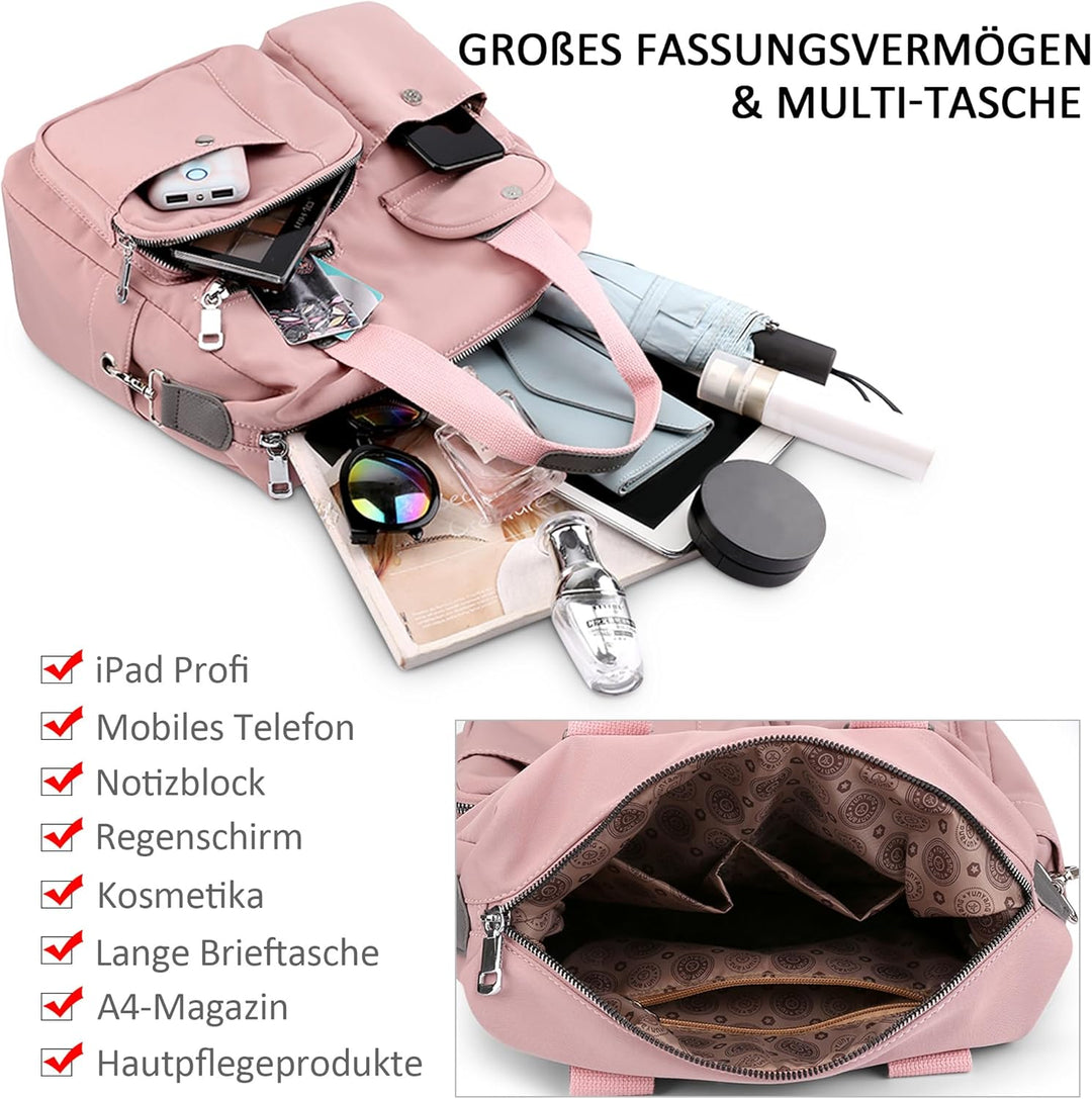 DORRISO Damen Handtasche Umhängetasche Schultertasche Casual Umhängetaschen Gross Kapazität Schulter