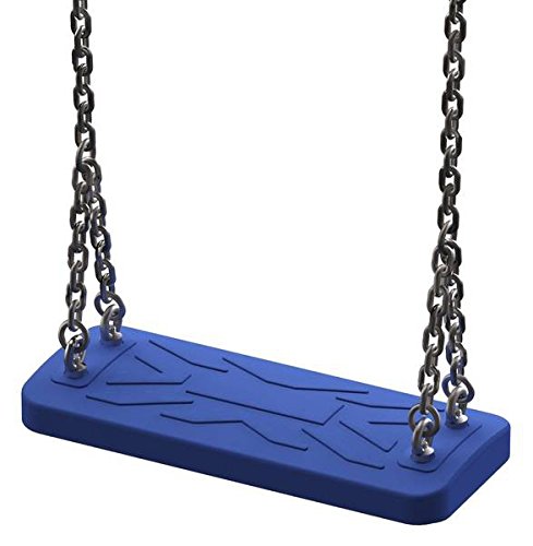 Schaukelsitz Top-Line - Farbe und Kette zur Auswahl, Farbe:blau, Kette:500 cm verzinkt 500 cm verzin