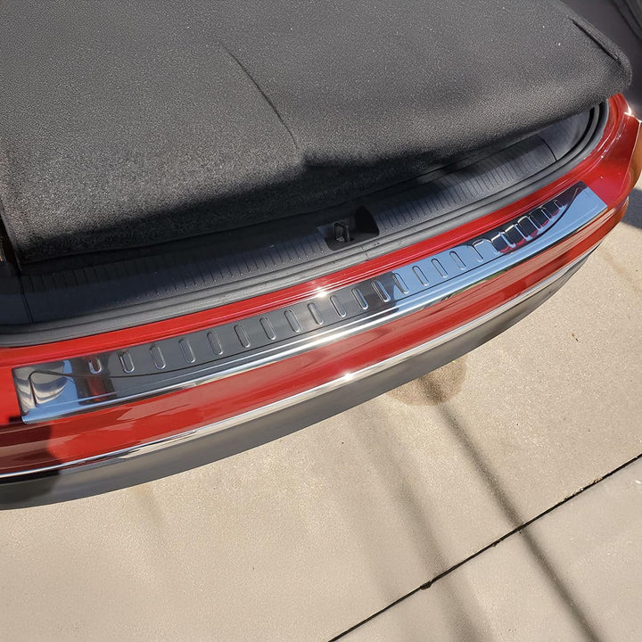 Ladekantenschutz Einstiegleisten Set kompatibel mit VW Tiguan II & Allspace 2016-2023 Chrom