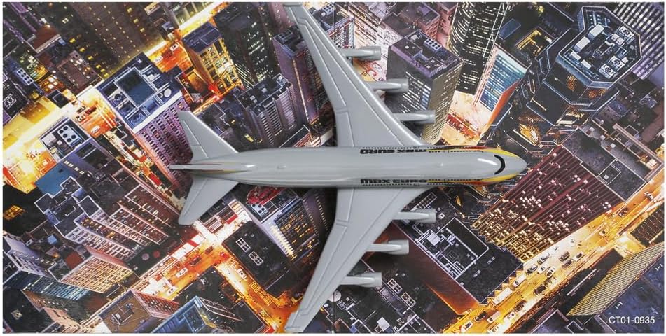 Matchbox Sammlerstück Druckguss Metall Sky Busters MBX 6-2 Airliner Flugzeug - HVM39 - Silber Passag