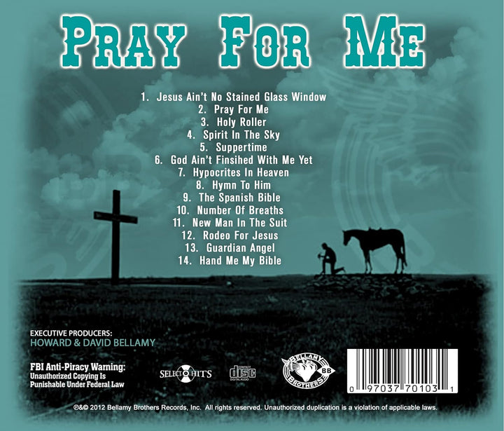 Pray for Me, Audio-CD