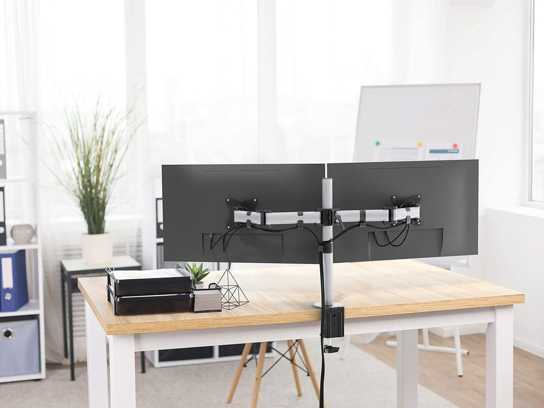 Durable Halterung SELECT für 2 Monitore Tischhalterung, 26mm, Für 2 Monitore