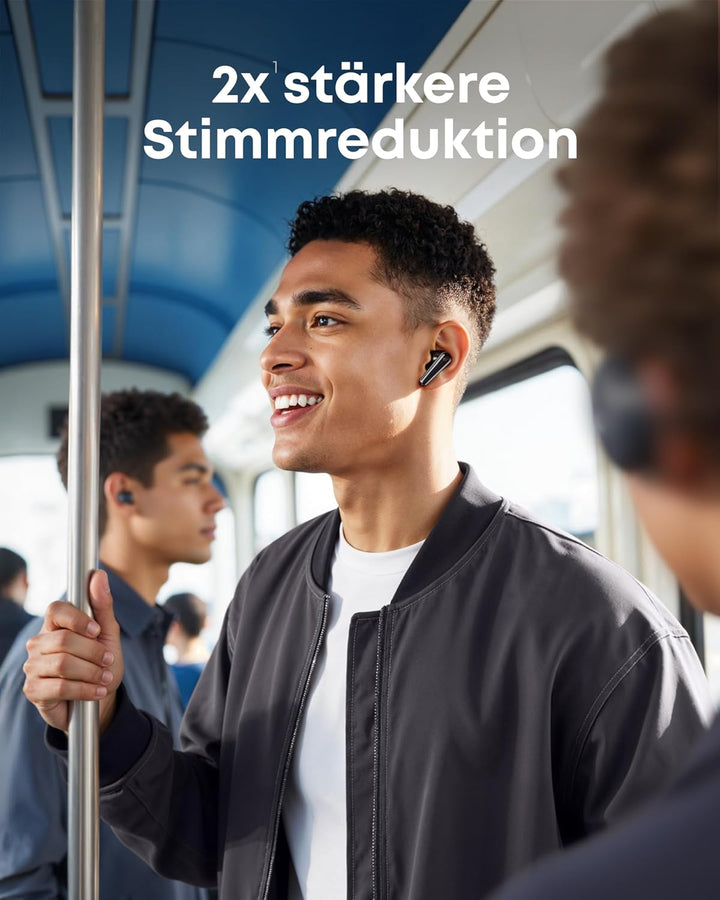 soundcore Liberty 5 by Anker, kabellose Noise Cancelling Earbuds, 2X stärkere Stimmreduktion, ANC in