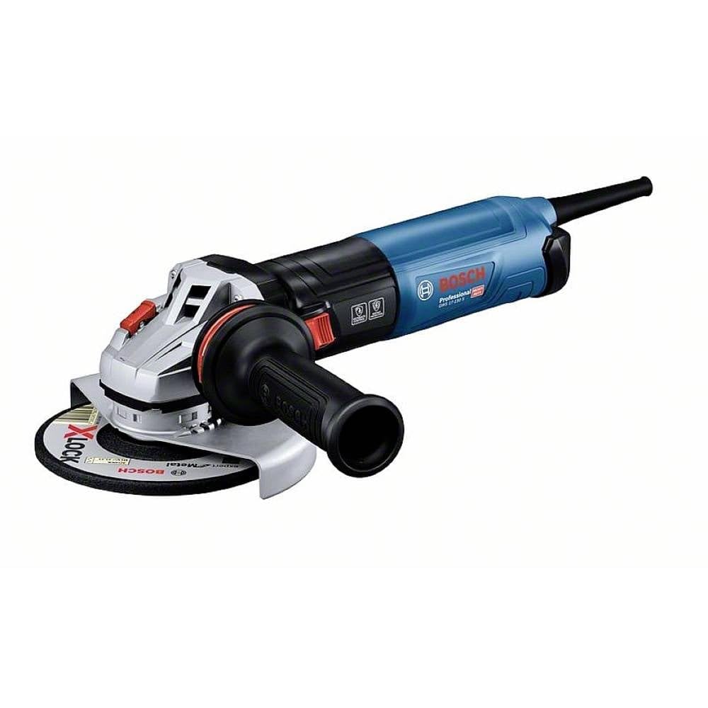 Bosch Professional Winkelschleifer GWS 17-150 S (1.700 Watt, Zusatzhandgriff, Schutzhaube, anklippba