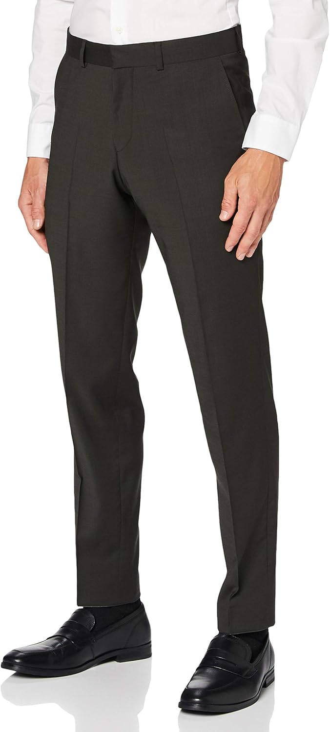 s.Oliver BLACK LABEL Herren Business-Hose 94 Anthrazit Grey, 94 Anthrazit Grey