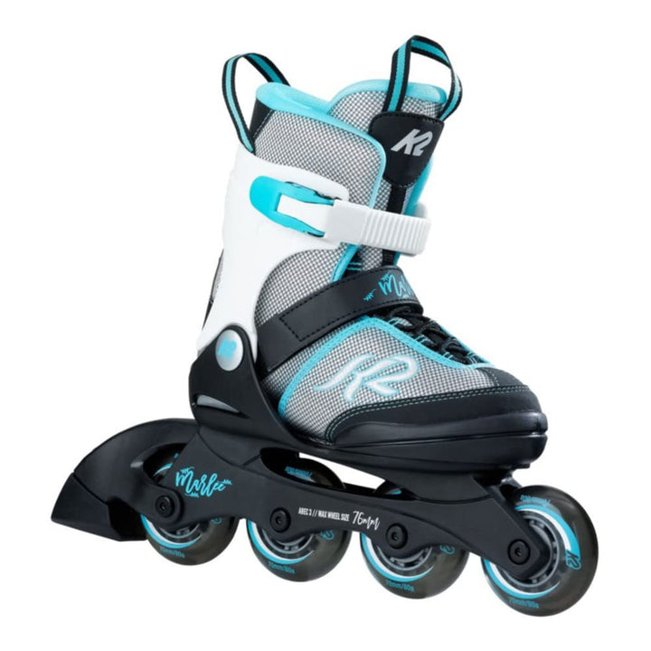 K2 Inline Skates Marlee Für Mädchen Mit K2 Softboot, Blue, 30B0202 S (EU: 29-34 / UK: 10-1 / US: 11-