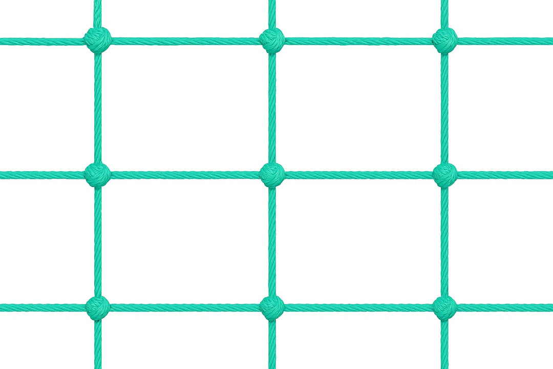 Ballfangnetz - Ballnetz - Netz - grün - Masche 5 cm - Stärke: 1,2 mm - Grösse: 4,00 m x 15 m