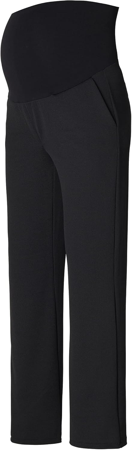 Noppies Damen Pants Shoals Over The Belly Hose 32 Black - P090, 32 Black - P090