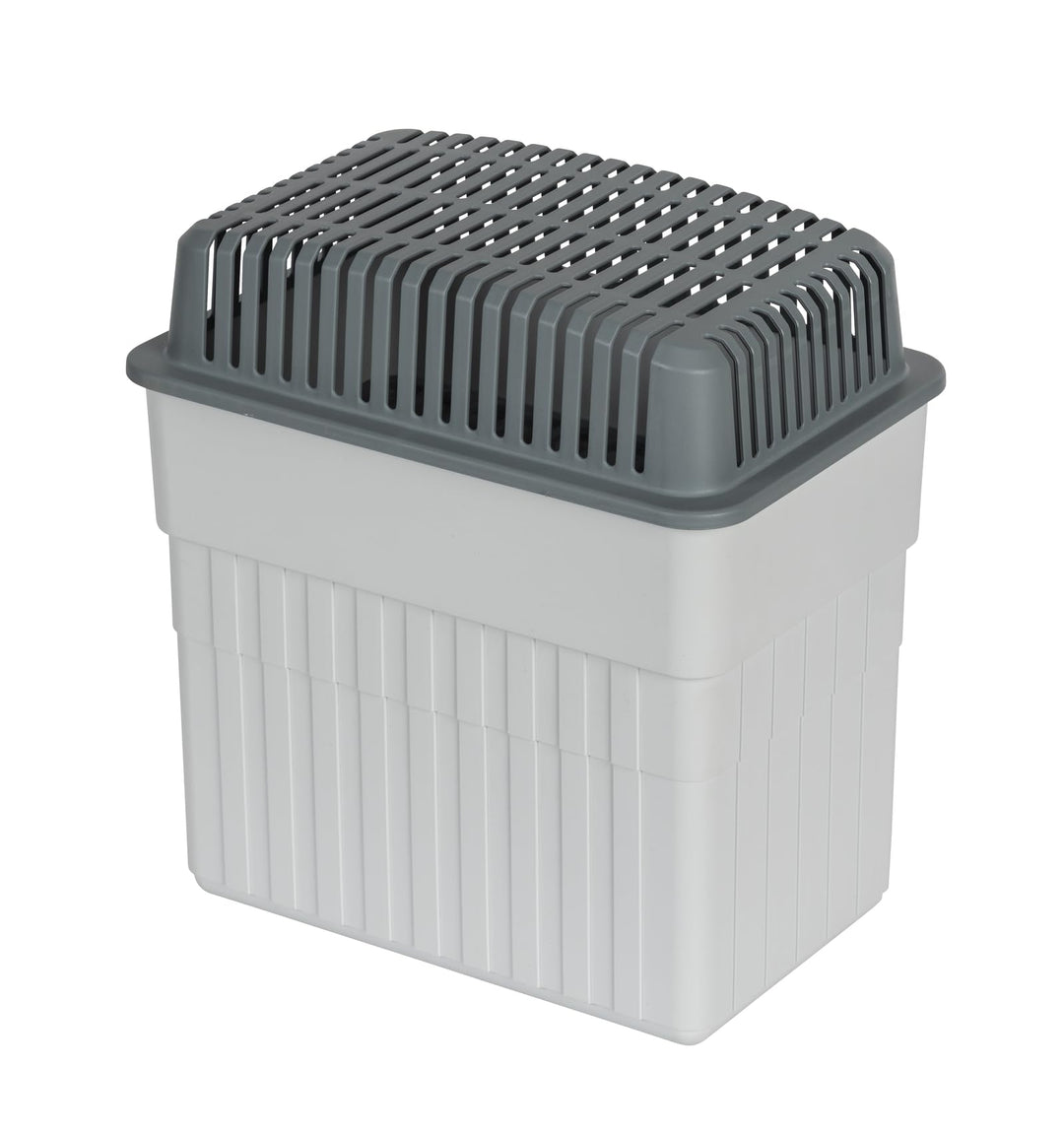 WENKO Feuchtigkeitskiller mit 2 kg Granulatblock, Raumentfeuchter, fasst bis zu 2,8 l Feuchtigkeit,